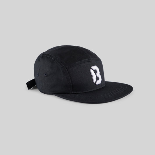 ORIGINAL 5 PANEL CAP - Black - Freedom 83