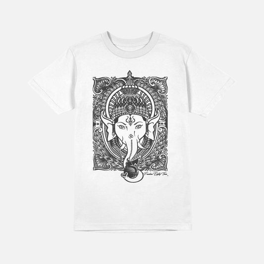 Ganesh Tshirt - White - Freedom 83